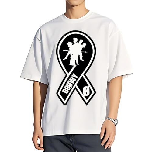 BOØWY バンド Tシャツ 白 boowy メンズTシャツ・カットソー | 通販・人気ランキング